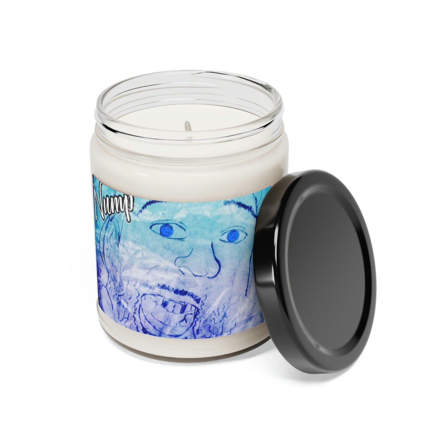 Nump’s scented burning Mural, Candle, 9oz