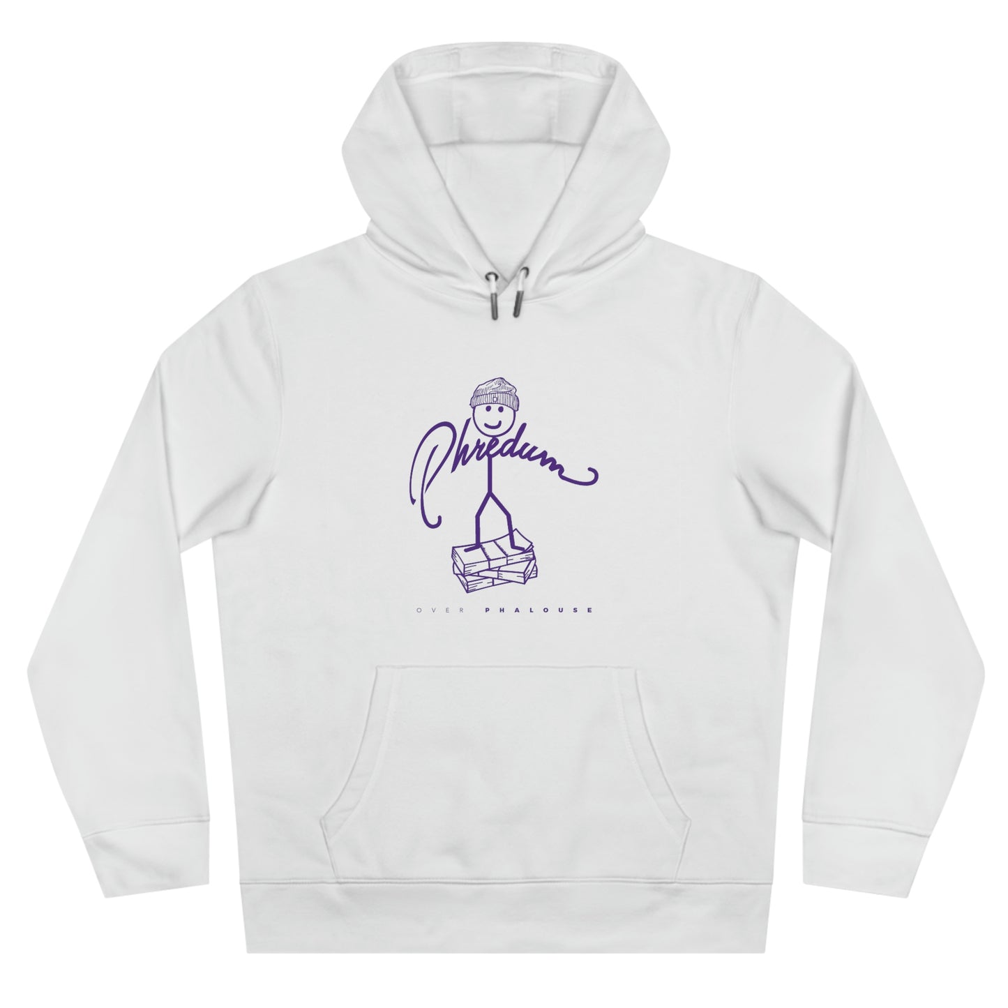 Classic Phredum over Phalouse logo hoodie