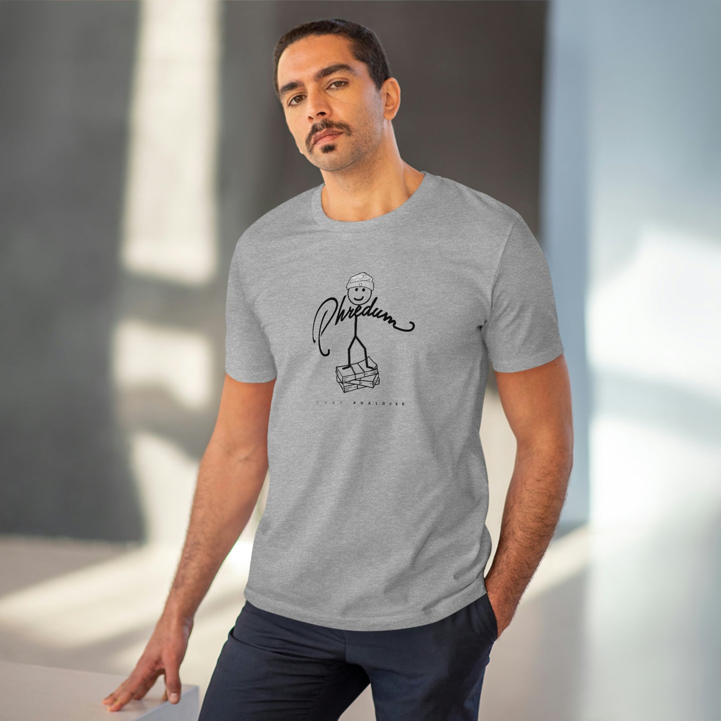 Classic Phredum over Phalouse logo T-shirt