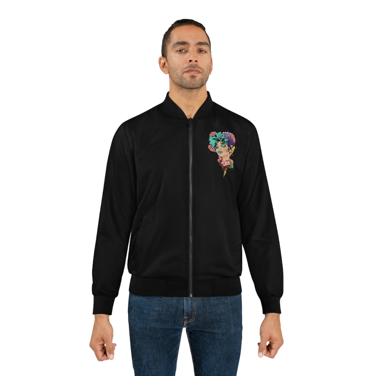 Men's Blooh L’ephant Monuments & Murals Bomber Jacket