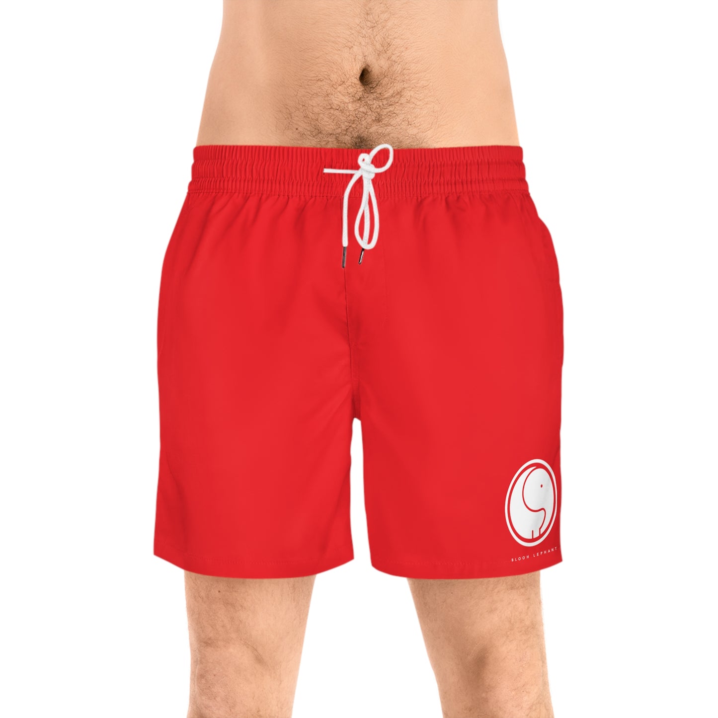 Blooh L’ephant Men’s  Mid-Length Swim Shorts