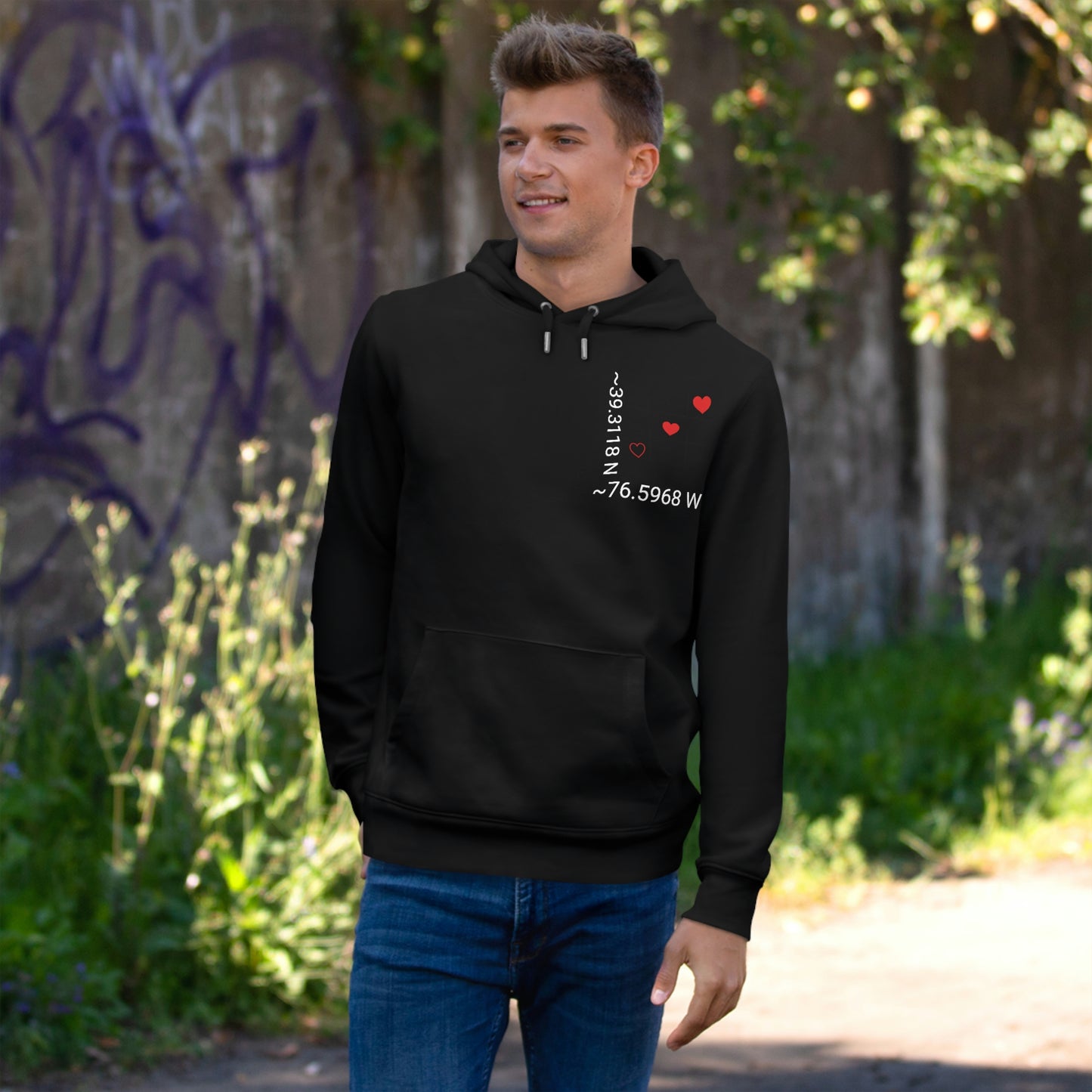 Blooh L’ephant Monuments & Murals hoodie