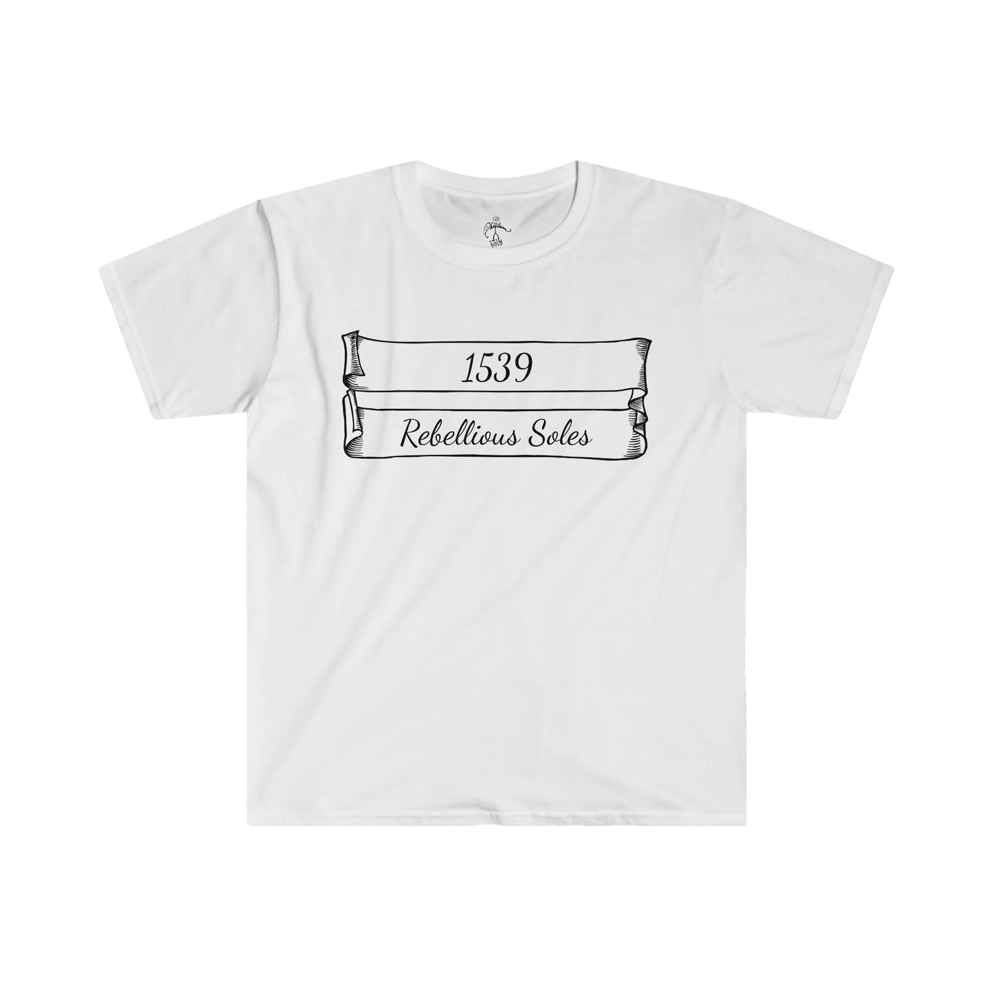 Phredum over Phalouse “1539” Rebellious Soles banner T-Shirt