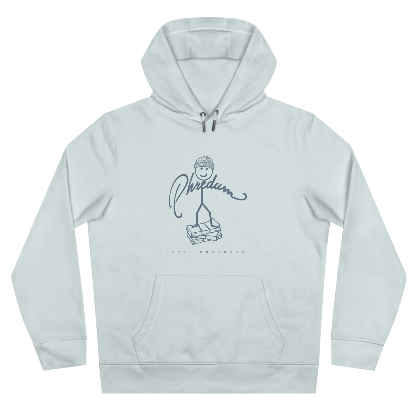 Classic Phredum over Phalouse logo hoodie