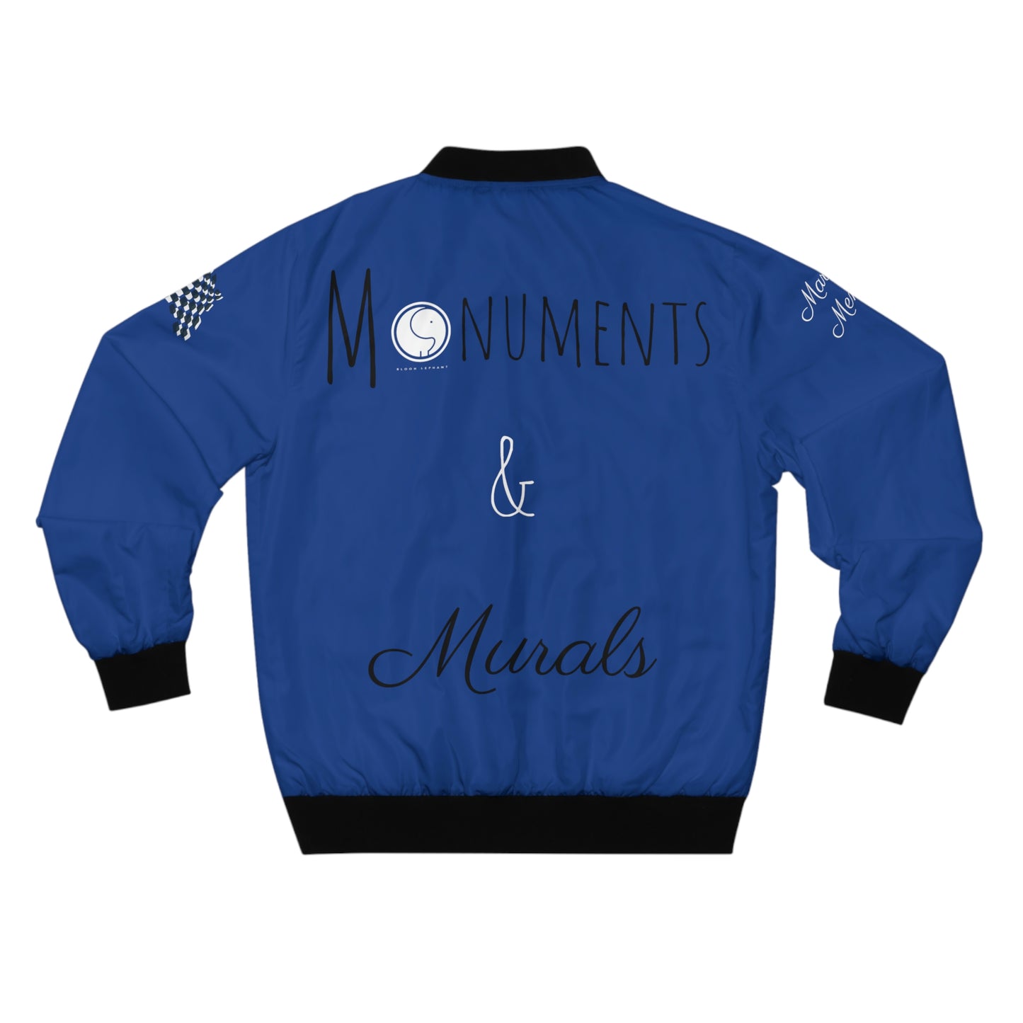 Men's Blooh L’ephant Monuments & murals Bomber Jacket