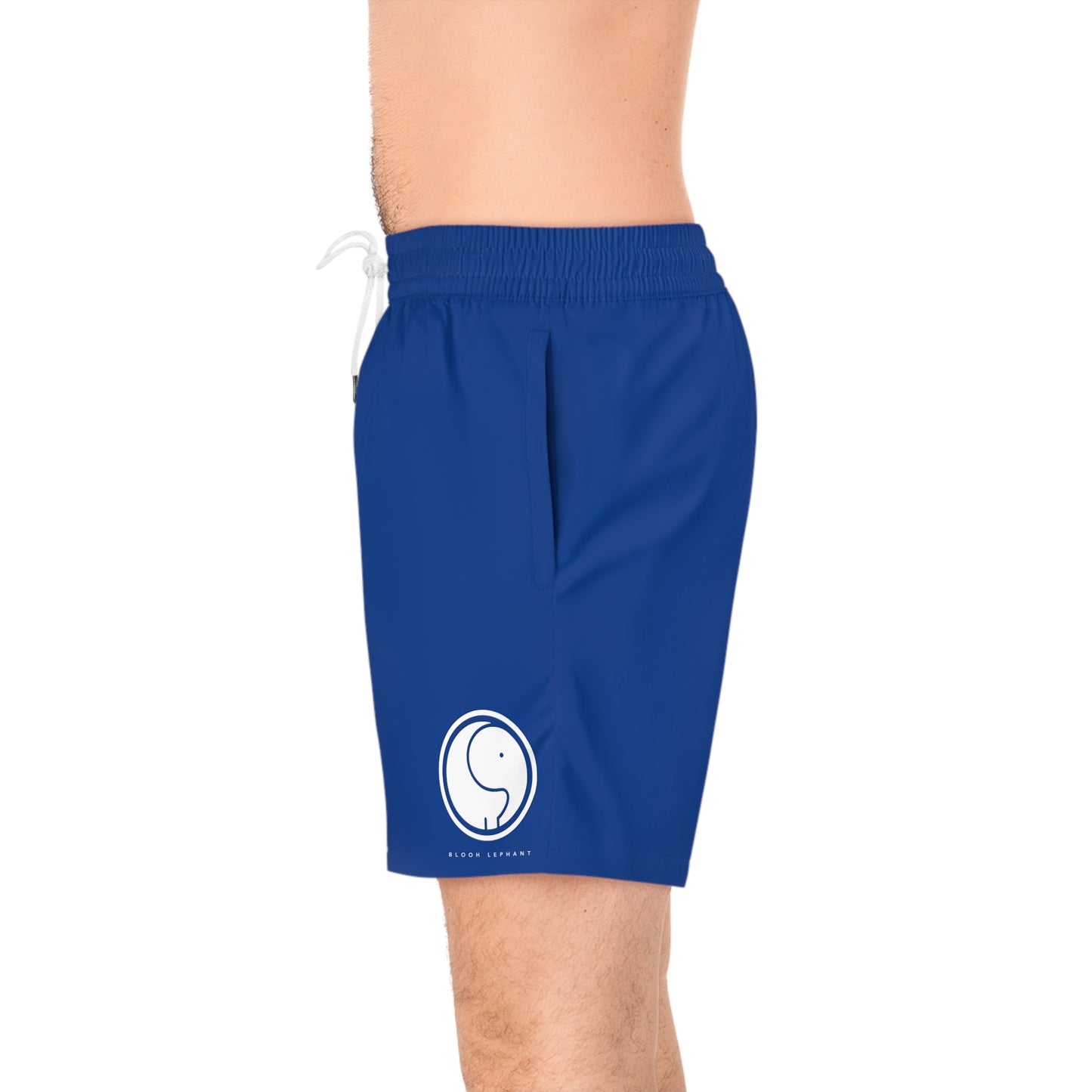 Blooh L’ephant  Men's Mid-Length Swim Shorts