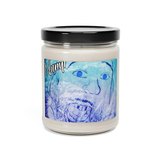 Nump’s scented burning Mural, Candle, 9oz