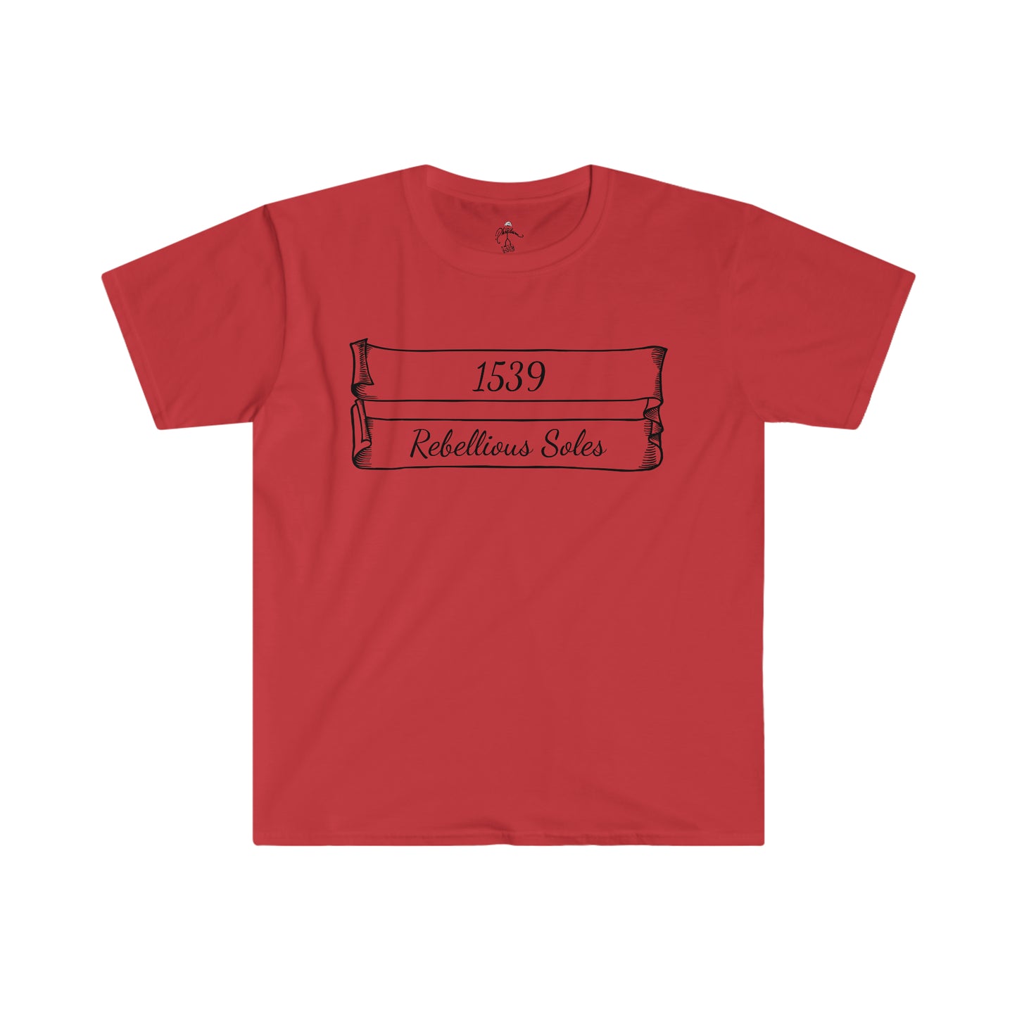 Phredum over Phalouse “1539” Rebellious Soles banner T-Shirt