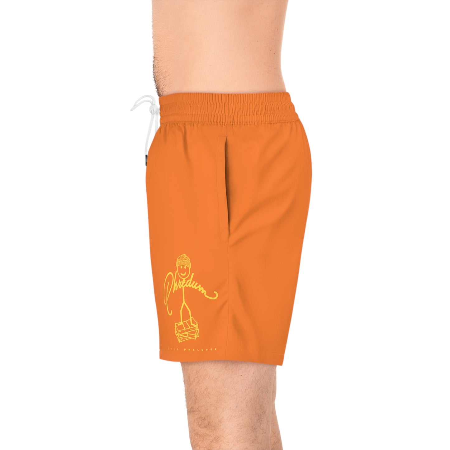 Phredum over Phalouse Men's Mid-Length Swim Shorts