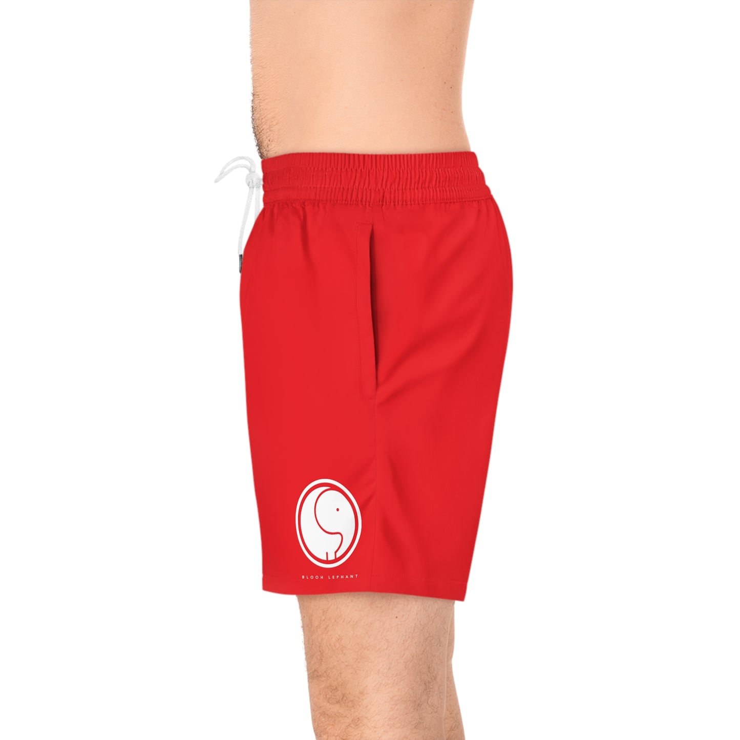 Blooh L’ephant Men’s  Mid-Length Swim Shorts