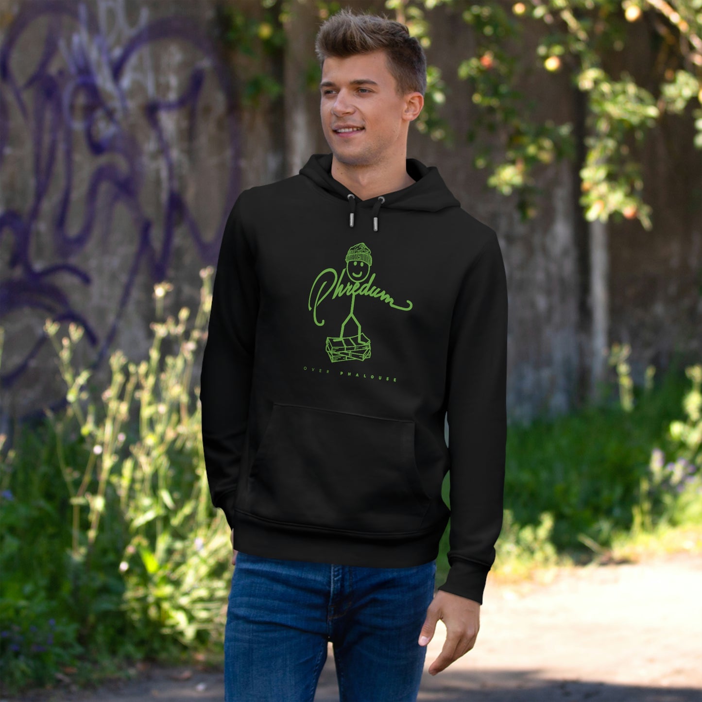 Phredum over Phalouse “Nyot Phor cell” xpreshins  Hoodie