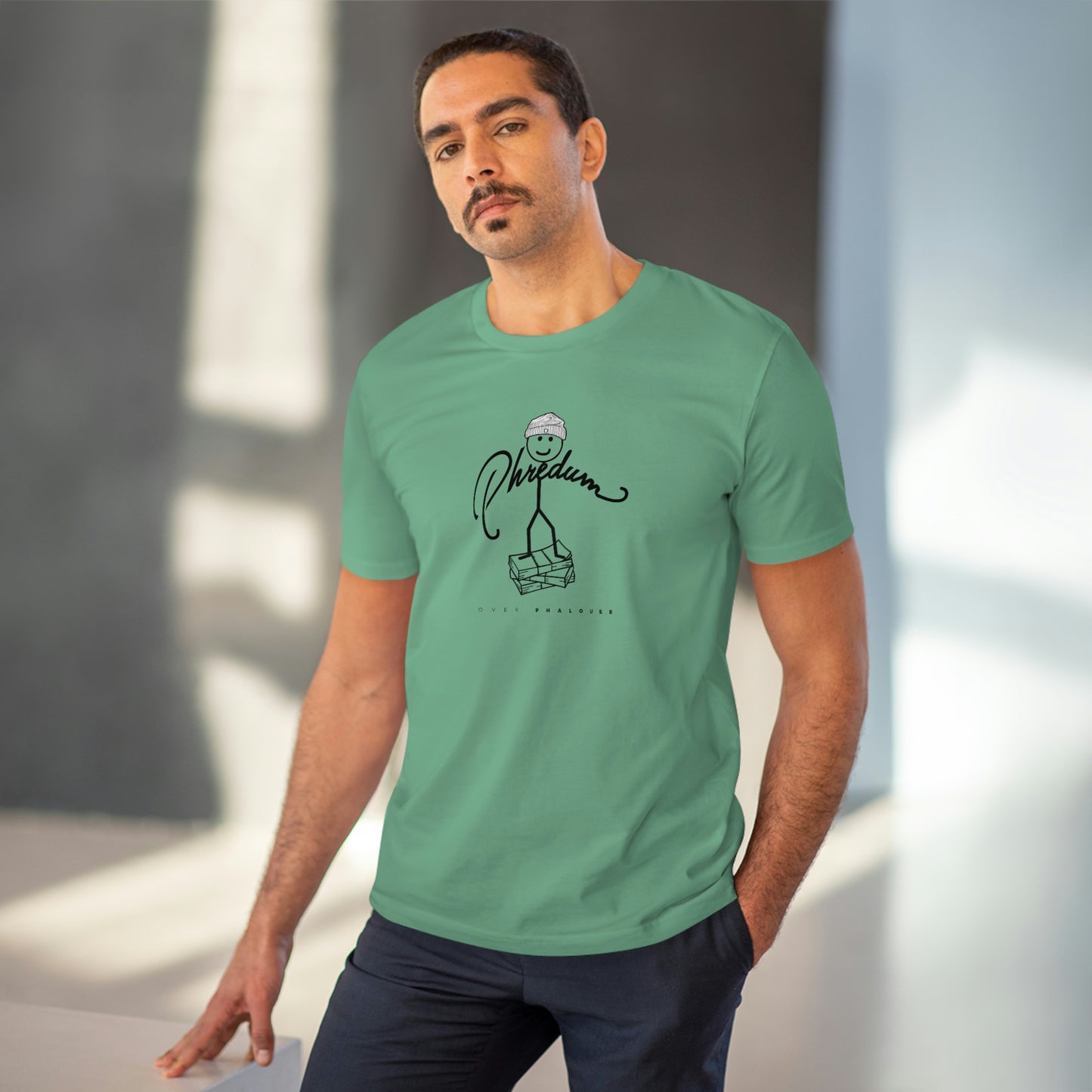 Classic Phredum over Phalouse logo T-shirt