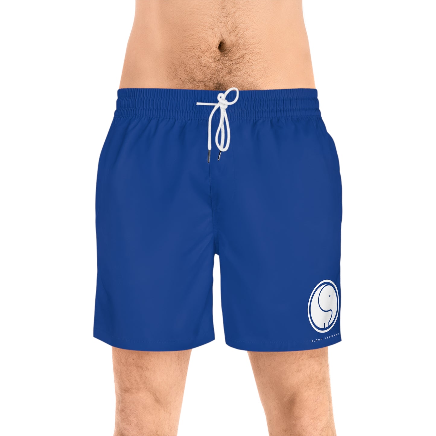 Blooh L’ephant  Men's Mid-Length Swim Shorts