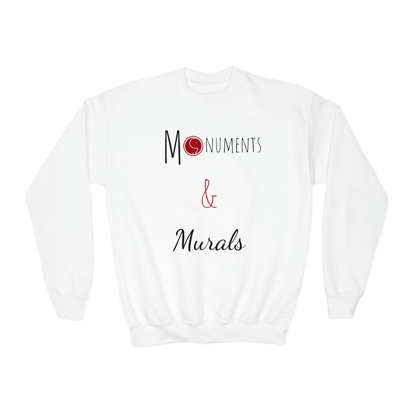 Youth Blooh L’ephant Monuments & Murals Sweatshirt