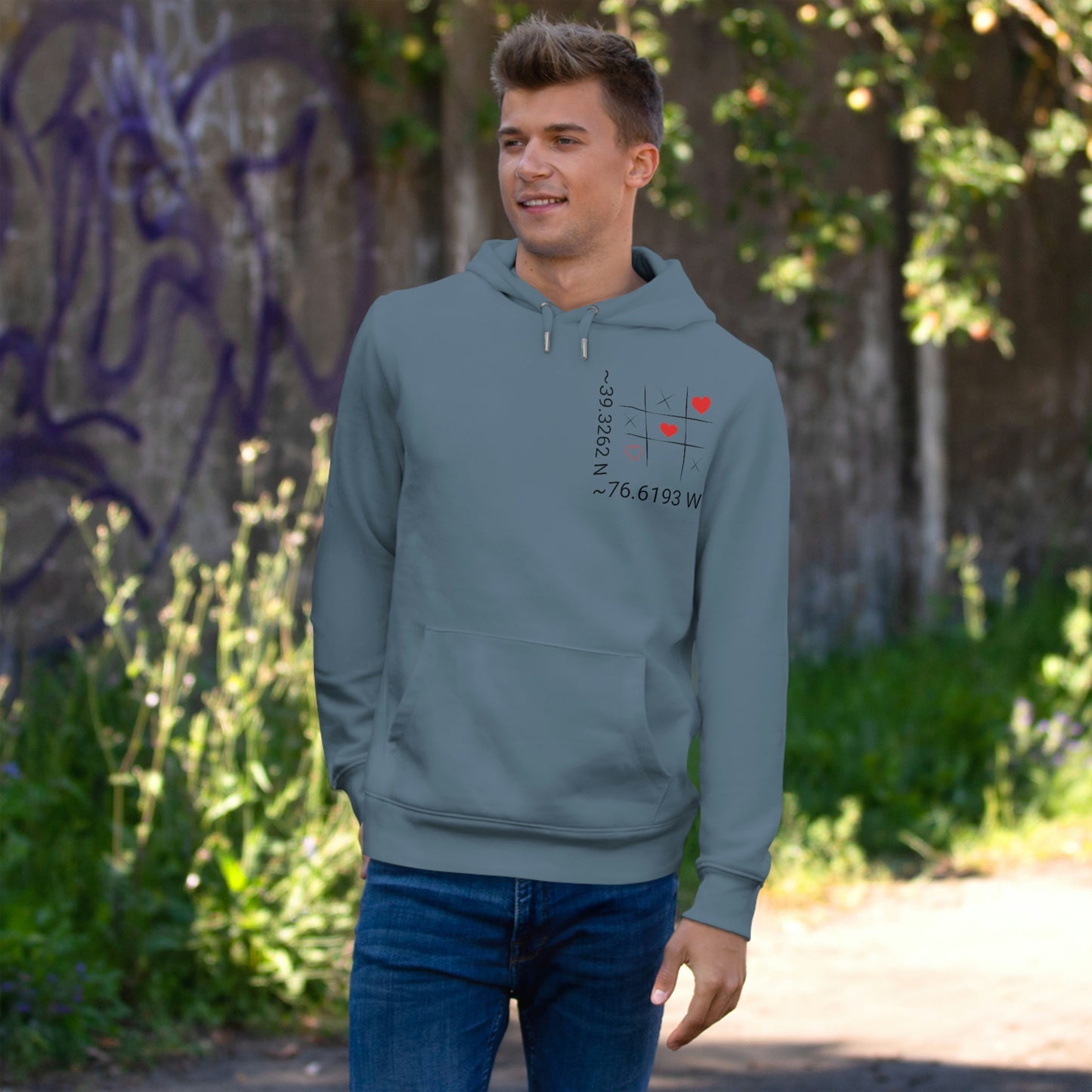 Blooh L’ephant Monuments & Murals hoodie